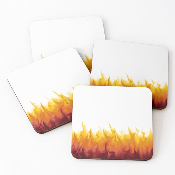 Item preview, Fire edge designed and sold by coloryourwings.