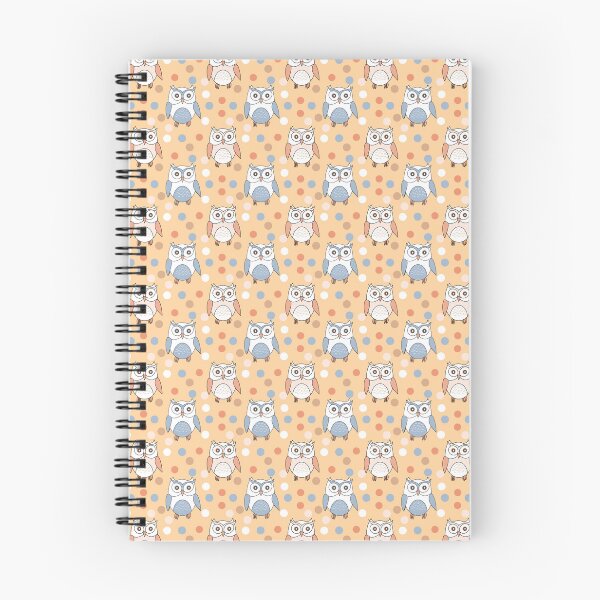 Item preview, Summer Pastel Owls Pattern designed and sold by Creacats.