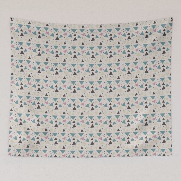 Item preview, Retro Triangles Cool Hues designed and sold by GoodSamSupplyCo.