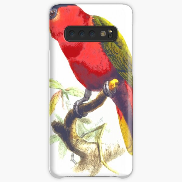 Purple-bellied lory animal bird lory parrot Samsung Galaxy Snap Case