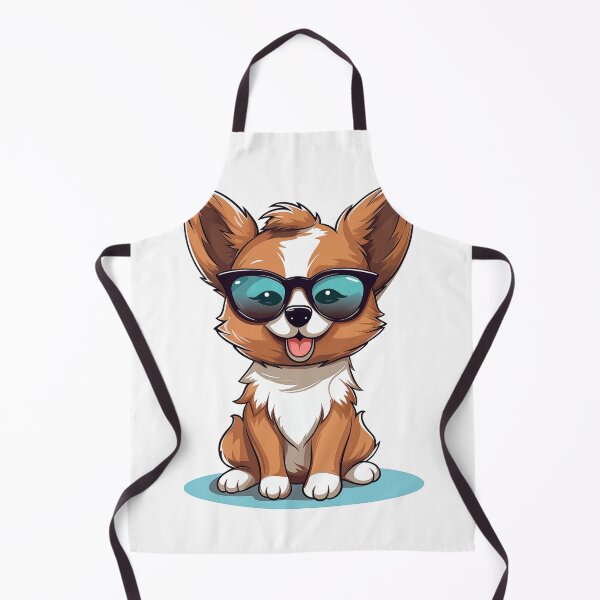 Item preview, Smiling Kawaii Pup in Shades designed and sold by elmindo.