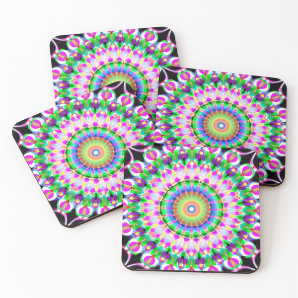 Item preview, Floral Vortex: Colorful Mandala designed and sold by Drake Lewdly.