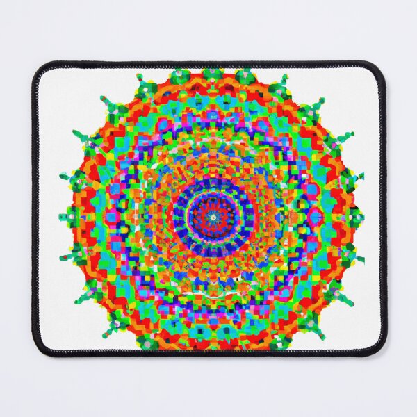 Item preview, Harmony of Colors: A Vibrant Mandala designed and sold by Drake Lewdly.