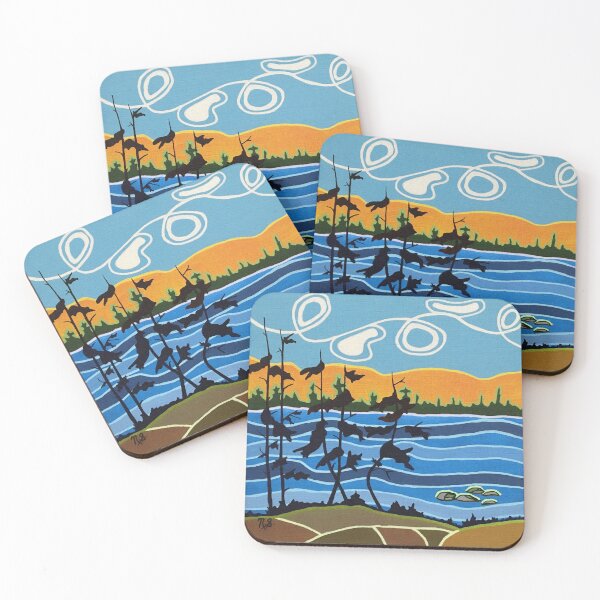 Item preview, True North in Blue designed and sold by ninasilver.