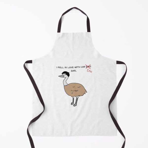Item preview, I fell in love with an emu girl funny design designed and sold by BigPigSmallPig1.