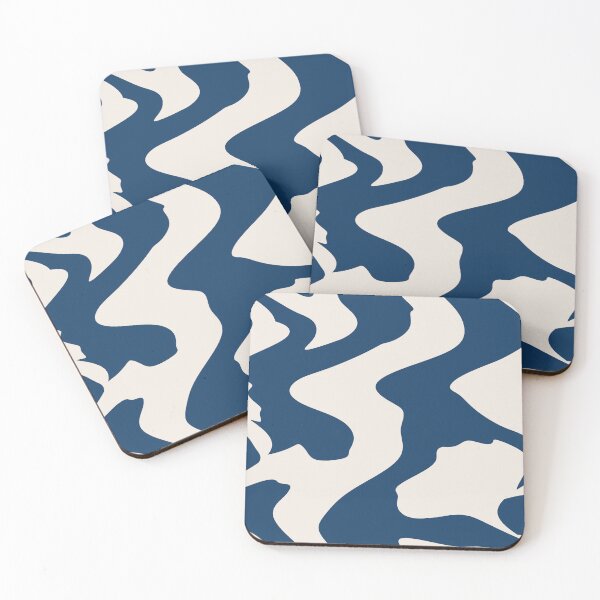 Item preview, Navy waves designed and sold by inkSizzle.