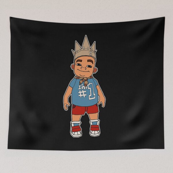 Item preview, Subway surfer king designed and sold by FunkyMelon.