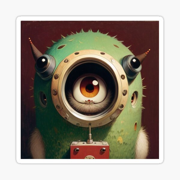 Strange Creature #24 Sticker