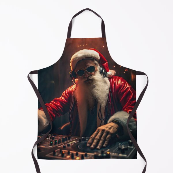 Item preview, Santa Claus Spins the Season - DJing in Style at the Hottest Holiday Club designed and sold by soulofalion.