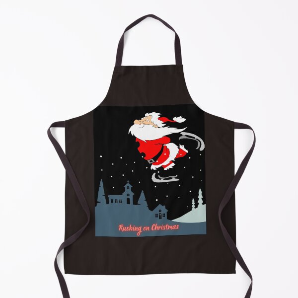 Item preview, crazy santa sliding on christmas designed and sold by Aneta Kilimnik.