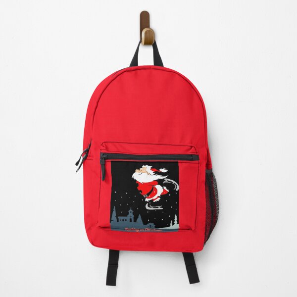 Item preview, crazy santa sliding on christmas designed and sold by Aneta Kilimnik.