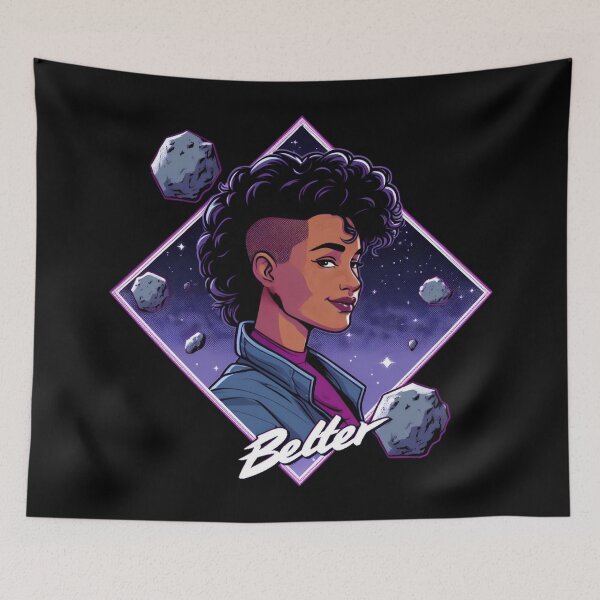 Item preview, Belter Space Engineer - Asteroides - Ciencia ficción designed and sold by Fenay Designs.