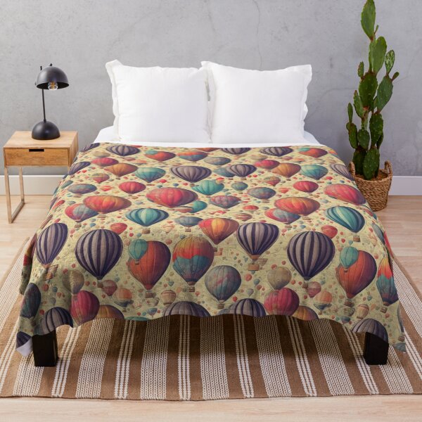 Item preview, Sketched Air Balloons in Pattern designed and sold by NickTaroDesign.