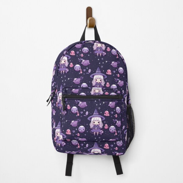 Item preview, Kawaii Purple Witch Halloween designed and sold by RedDollz887.