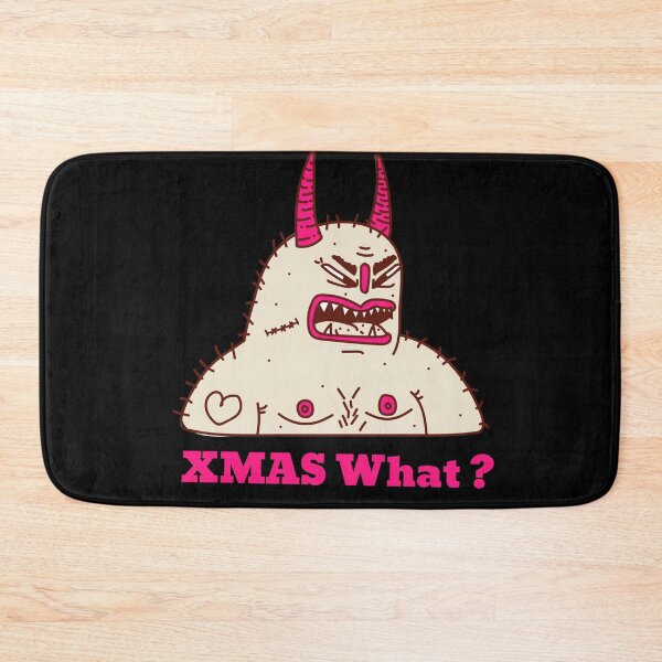Item preview, What kind of Christmas? Funny devil Xmas design designed and sold by VitoTDesign.