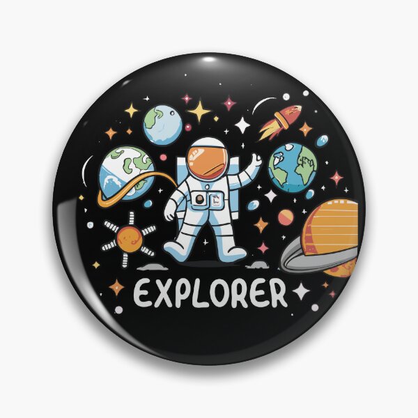 Item preview, Cosmic Space Explorer Astronaut  designed and sold by Witcrafters.