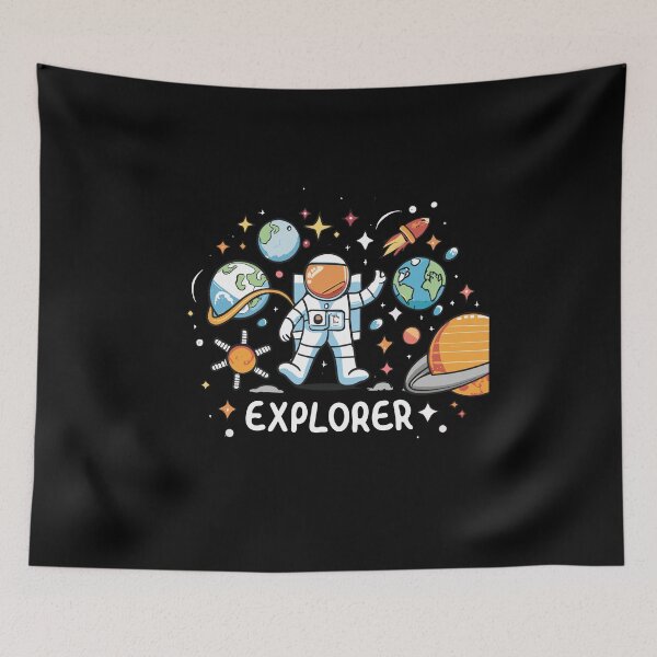 Item preview, Cosmic Space Explorer Astronaut  designed and sold by Witcrafters.