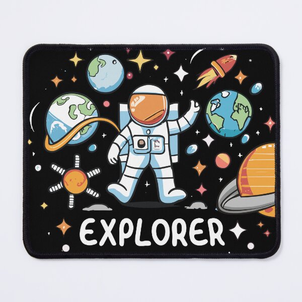 Item preview, Cosmic Space Explorer Astronaut designed and sold by Witcrafters.
