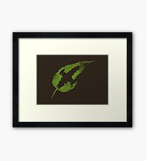 Leaf on the Wind Framed Print