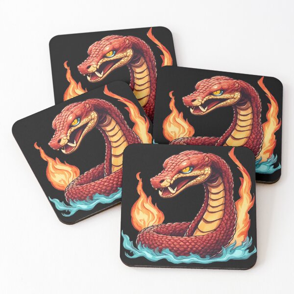 Item preview,  Cobra on fire designed and sold by StyleSketch.