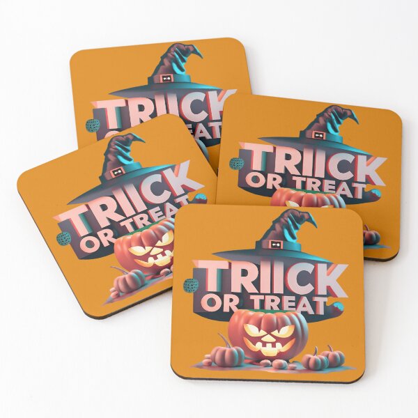 Item preview, "Spooky Halloween Art - 'Trick or Treat'" designed and sold by CustomiseDesign Art.