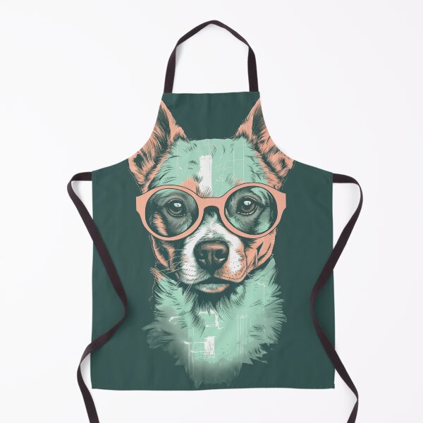 Item preview, Chic Dog in Glasses designed and sold by elmindo.