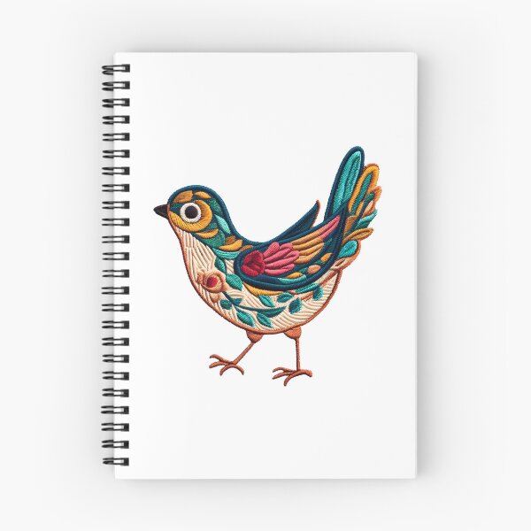 Item preview, Beautiful Bird Embroidery designed and sold by Humbugle.