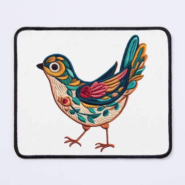 Item preview, Beautiful Bird Embroidery designed and sold by Humbugle.
