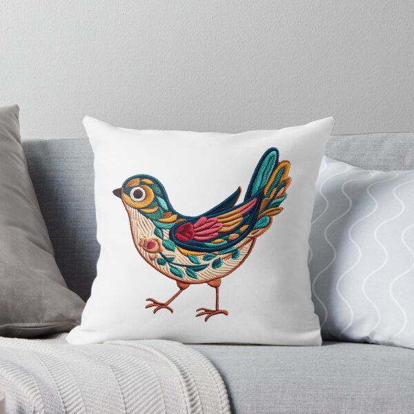 Item preview, Beautiful Bird Embroidery designed and sold by Humbugle.