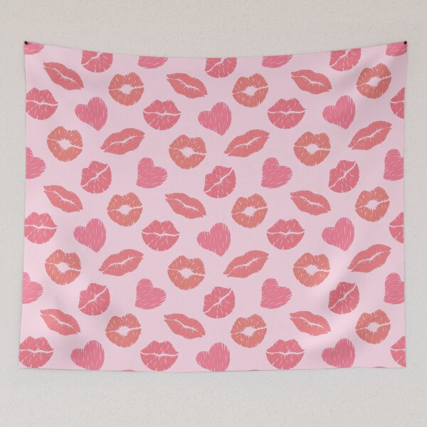 Item preview, Lipstick Kisses and Hearts designed and sold by CreativeDraws42.