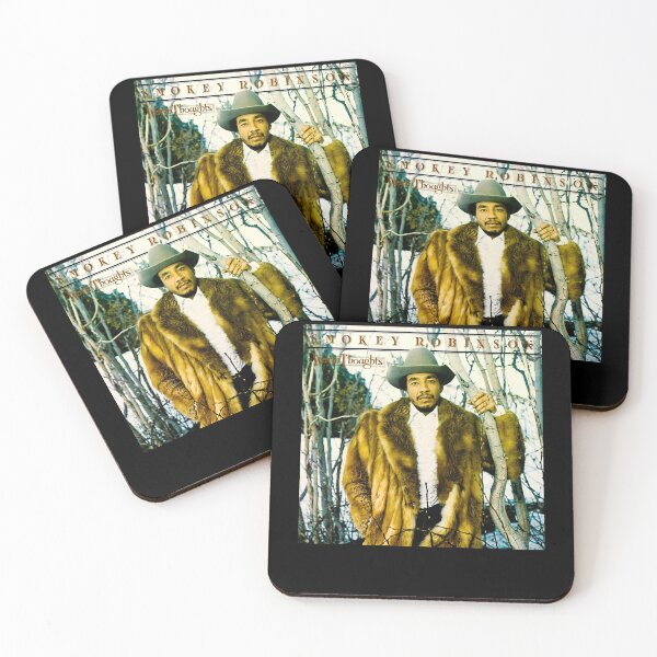 Item preview, Smokey music Robinson Warm Thoughts Album Cover. designed and sold by cutrightneal.