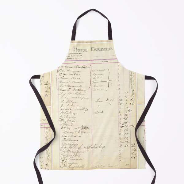 Item preview, Vintage Hotel Register designed and sold by VICKY BRESLIN.