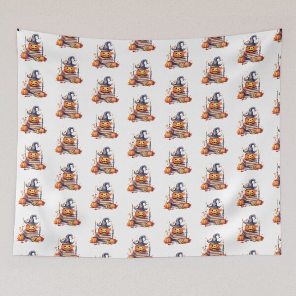 Item preview, Halloween Jack-O-Lantern book designed and sold by PawsandPages.