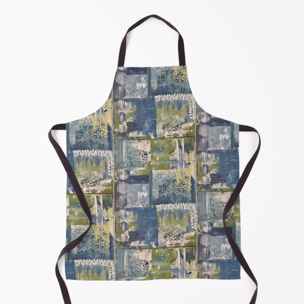Item preview, Abstract Acrylics: Green Blue Patchwork designed and sold by DanaLButler.