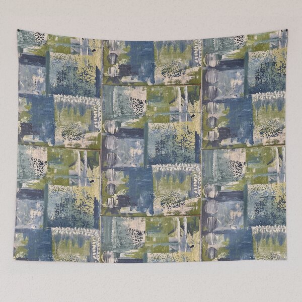 Item preview, Abstract Acrylics: Green Blue Patchwork designed and sold by DanaLButler.