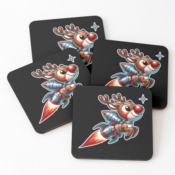 Item preview, Rocket-Powered Rudolph designed and sold by Imagequest.