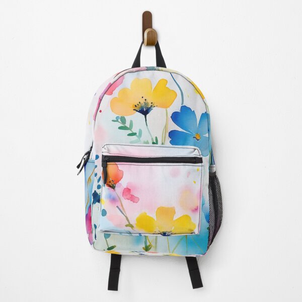 Item preview, Simple floral art watercolour wildflowers designed and sold by Inktown.