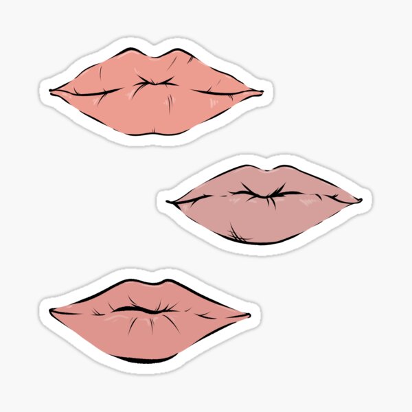 Sexy Lip Vulgar Nude Stickers Pinup Bumper Decals Wholesale Stickers
