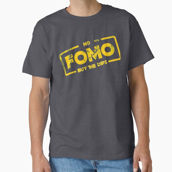 Vista previa del artículo con la obra «No FOMO - Comprar The Dips», diseñado y vendido por savethetshirt.