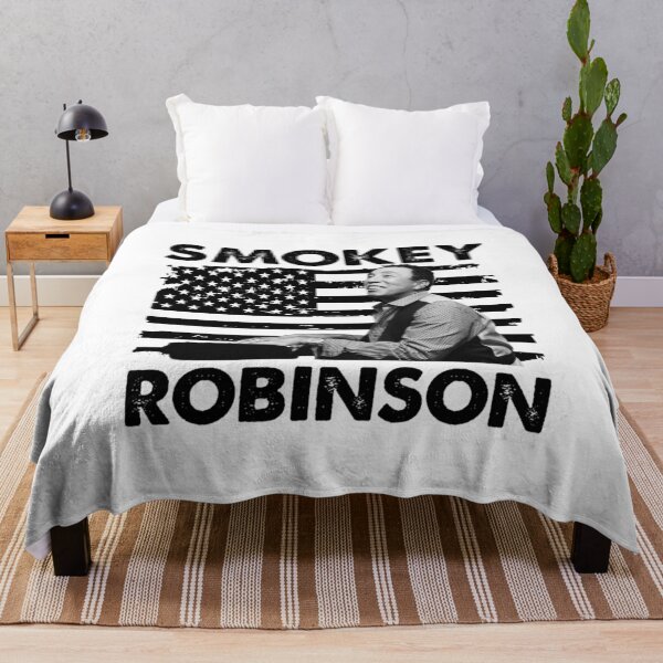 Item preview, Smokey Retro Robinson American Flag designed and sold by cutrightneal.