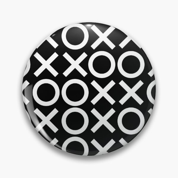 Item preview, Noughts & Crosses Pattern | Black Background designed and sold by Oliveirallan.