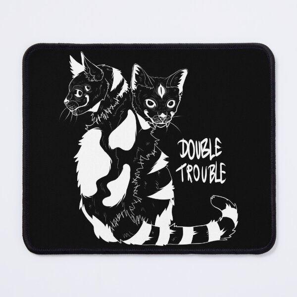Item preview, White Double Trouble! designed and sold by R3xHouse.