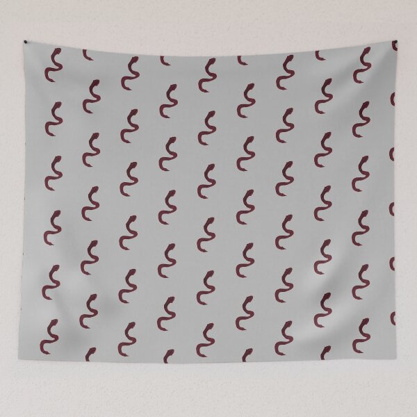 Item preview, red snake designed and sold by bluemirrorball.
