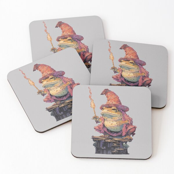 Item preview, Wizard Toad Frog Casting a Spell designed and sold by egneveRArt.