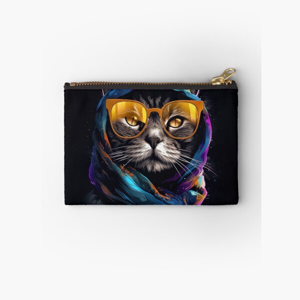Item preview, Stylish Cat in Quantum Wavetracing designed and sold by elmindo.