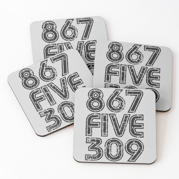 Item preview, 867-5309 - 80's Rock Music Nostalgia designed and sold by hadleyfoo.