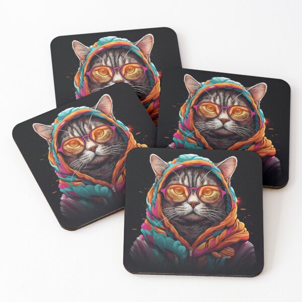 Item preview, Stylish Cat in Quantum Wavetracing 3 designed and sold by elmindo.