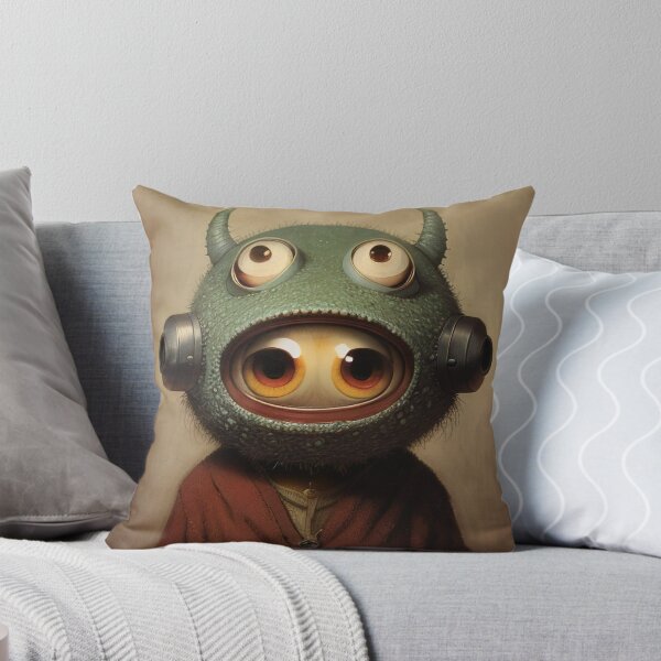 Strange Creature #08 Throw Pillow