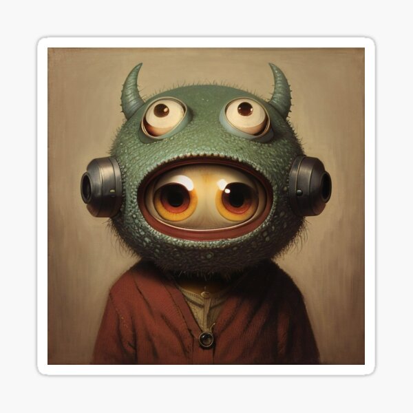 Strange Creature #08 Sticker