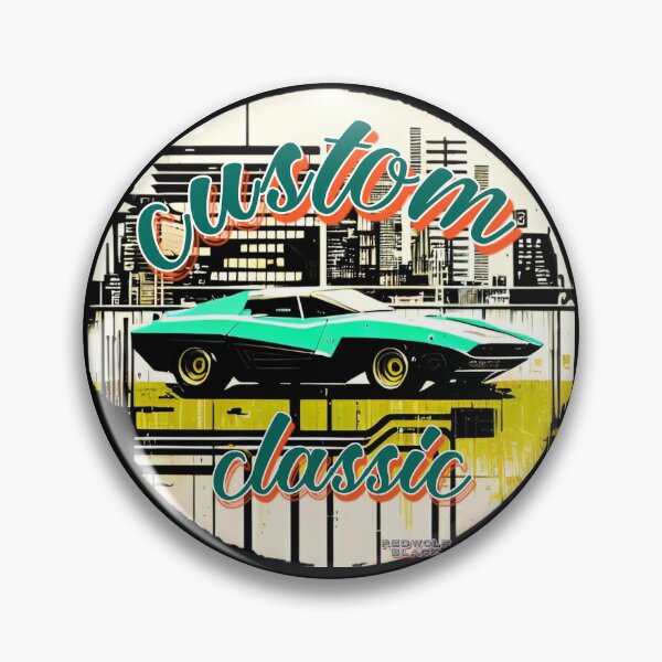 Item preview, Vintage Custom car 53 designed and sold by RedWolfDisigne.